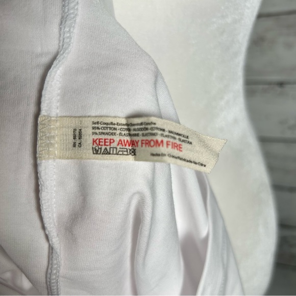 Free People Intimately Wear It Out Cotton/ Spandex Tank White XS NEW - Picture 7 of 7